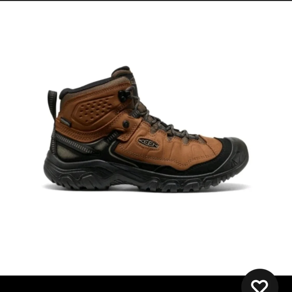 Keen Men’s Targhee IV Waterproof Hiking Boot - Bison Black